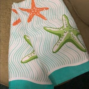 Starfish hand towels bundle